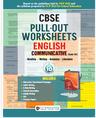 CBSE PULL-OUT WORKSHEETS ENGLISH COMMUNICATIVE (Code 101) CLASS-10 (2026)