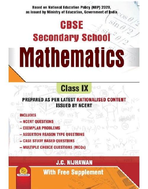 CBSE Secondary School Mathematics (by J.C. Nijhawan)-9