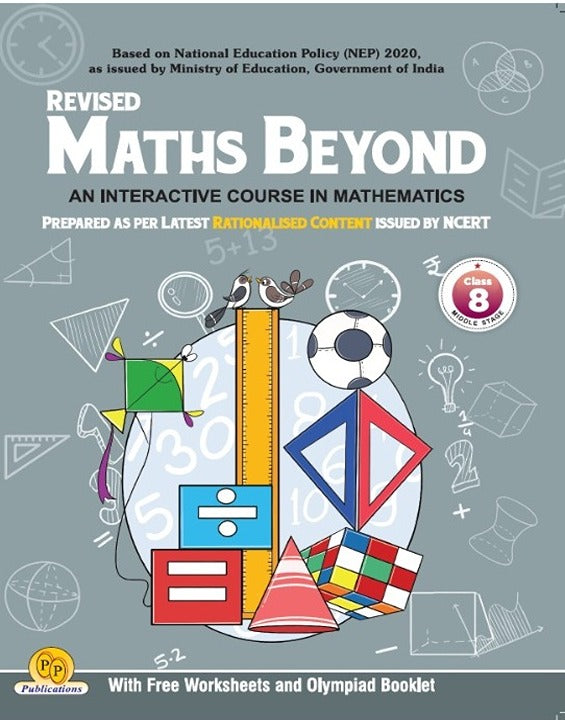 Revised Maths Beyond (With Free Worksheets & Olympiad Booklet)-8