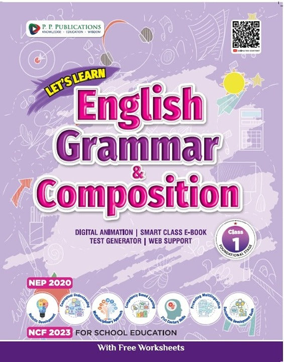 Let's Learn English Grammar & Composition-1 (With Free Worksheet)