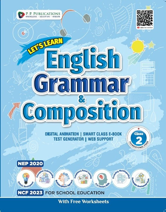 Let's Learn English Grammar & Composition-2 (With Free Worksheet)
