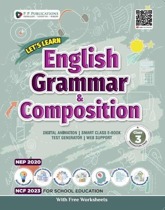 Let's Learn English Grammar & Composition-3 (With Free Worksheet)