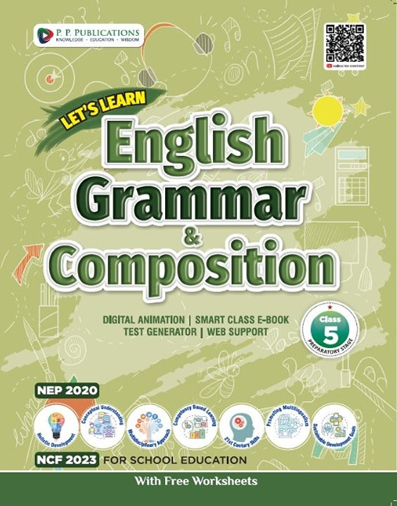 Let's Learn English Grammar & Composition-5 (With Free Worksheet)