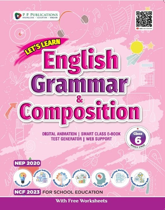 Let's Learn English Grammar & Composition-6 (With Free Worksheet)