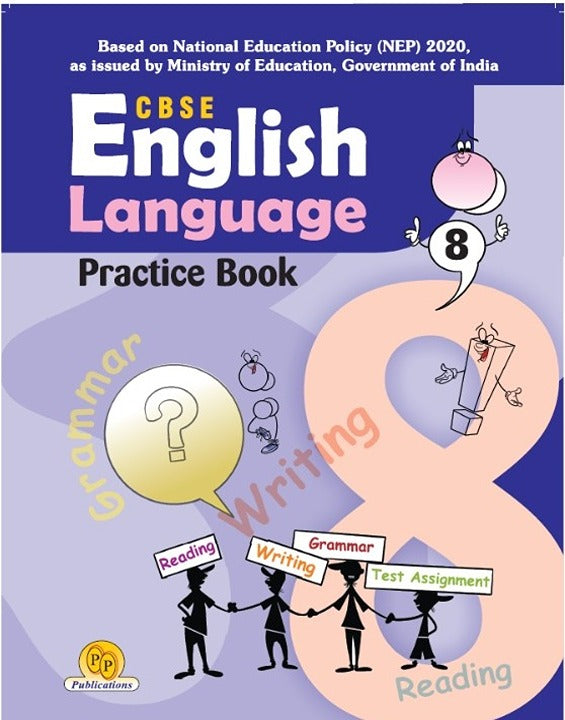 CBSE English Language Practice Book (Wiro Binding)-8