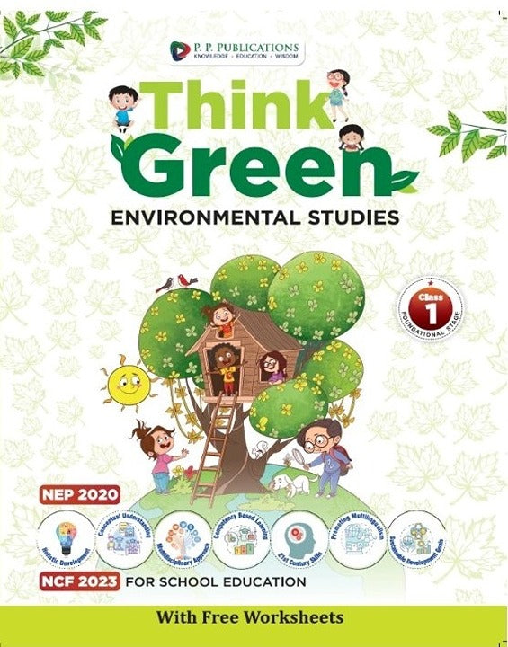 Think Green Environmetal Studies (With Free Worksheets)-1