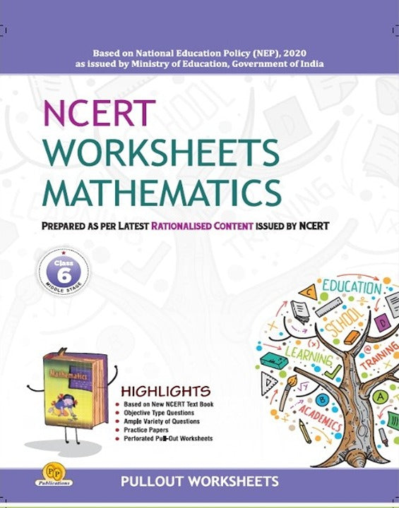 NCERT Worksheets Mathematics-6