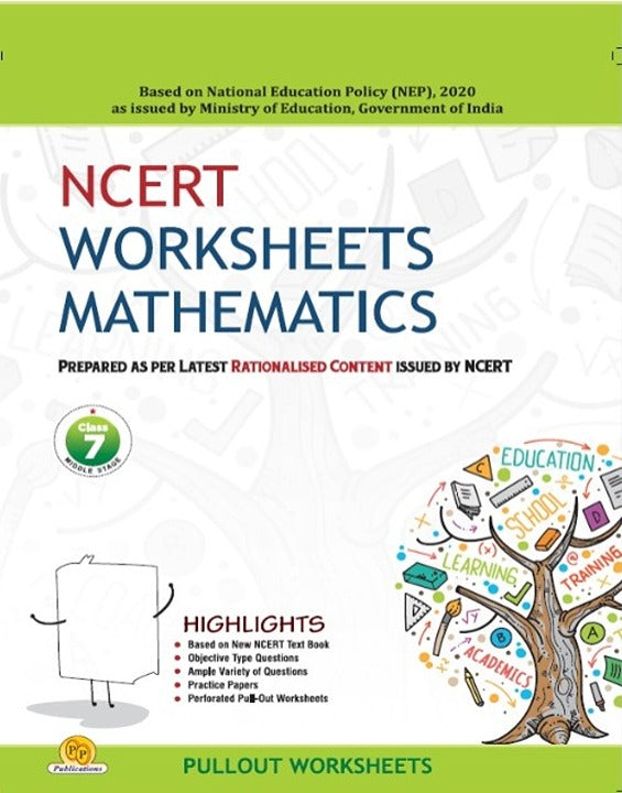 NCERT Worksheets Mathematics-7
