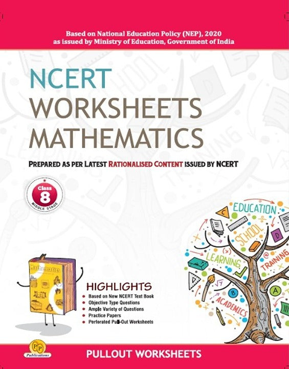 NCERT Worksheets Mathematics-8