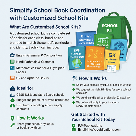 Customized School Kits by P.P. Publications: Smart, Simplified, and School-Ready