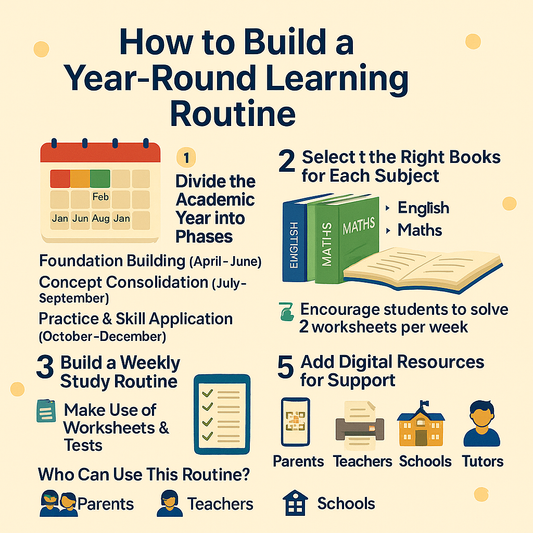 How to Build a Year-Round Learning Routine Using P.P. Publications’ Books