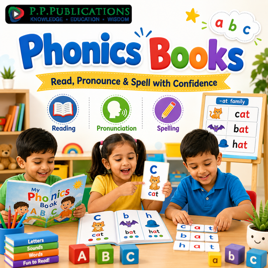 How Phonics Books Help Young Learners Read, Pronounce, and Spell with Confidence