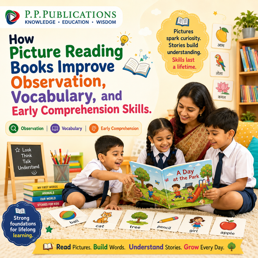 How Picture Reading Books Improve Observation, Vocabulary, and Early Comprehension Skills