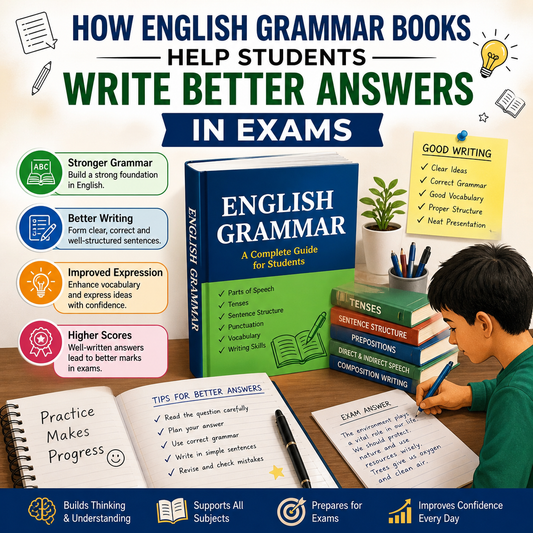 How English Grammar Books Help Students Write Better Answers in Exams