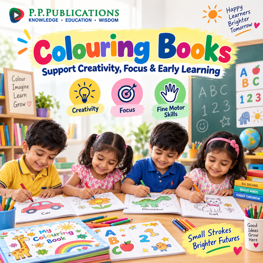 How Colouring Books Support Creativity, Focus, and Early Learning in Children