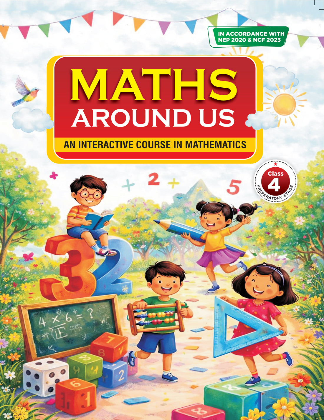 Maths Around Us An Interactive Course in Mathematics Class 4