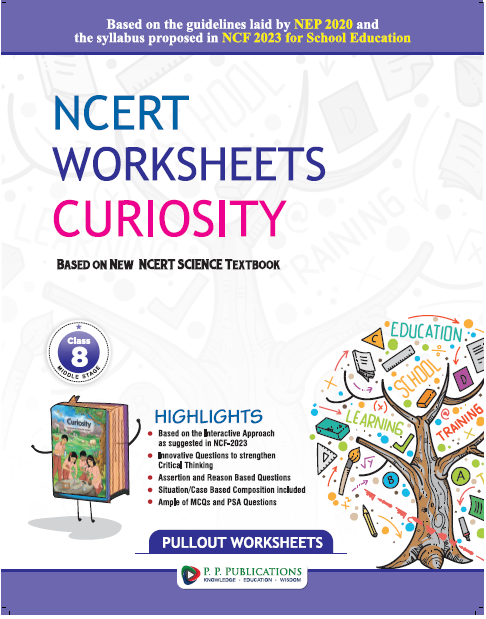 NCERT WORKSHEETS CURIOSITY CLASS-8 (2026)
