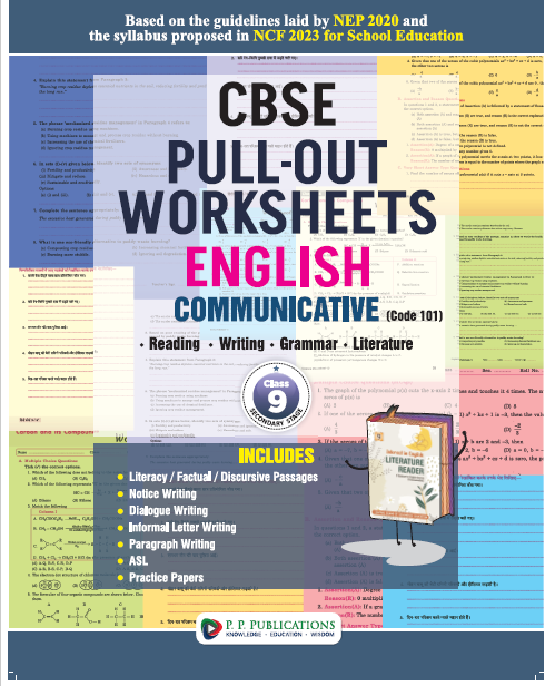 CBSE PULL-OUT WORKSHEETS ENGLISH COMMUNICATIVE (Code 101) CLASS-9 (2026)