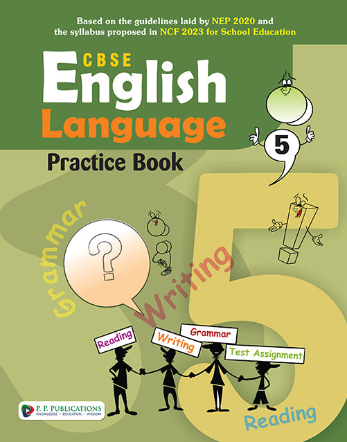 CBSE English Language Practice Book (Wiro Binding)-5