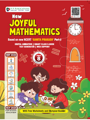 New Joyful Mathematics-8 (with free Worksheet & Olympiad booklet)