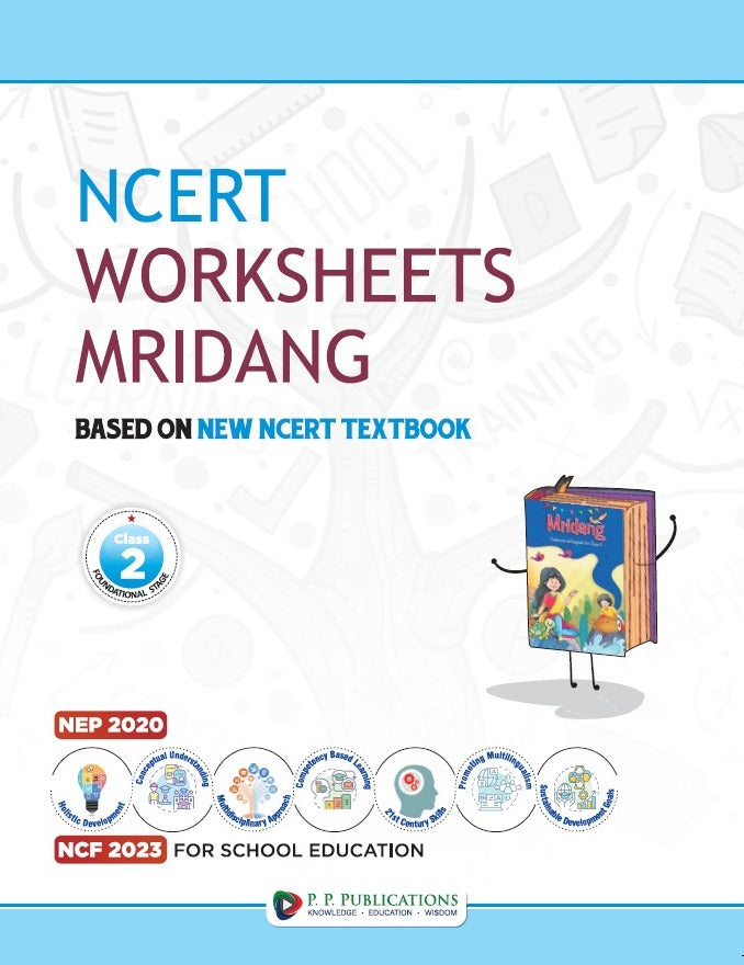 NCERT MRIDANG ENGLISH WITH WORKSHEETS CLASS-2 (WITH BINDING)