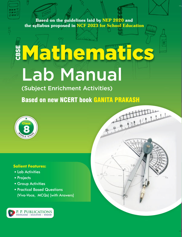 CBSE Mathematics Lab Manual Class 8 Based on New NCERT Book Ganita Prakash