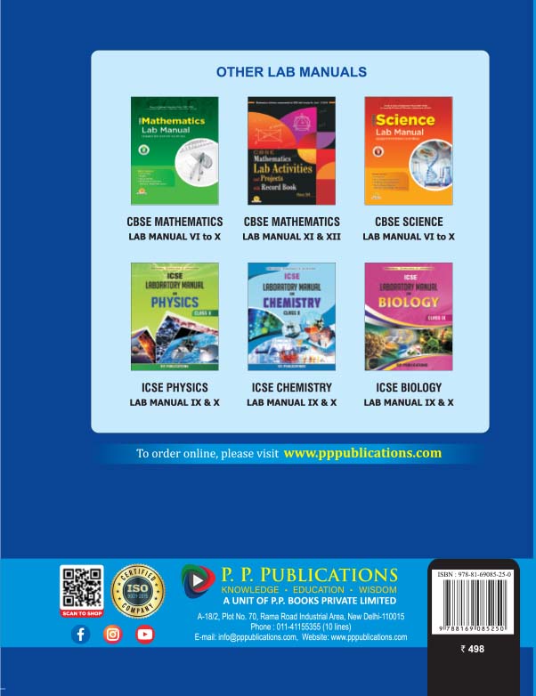CBSE Mathematics Lab Manual Class 9 (Hardbound) – Subject Enrichment Activities