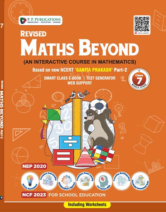 Revised Maths Beyond (Including Worksheets)-7 (Part - 2)