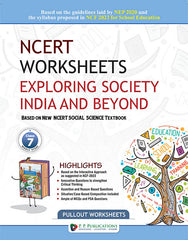 NCERT Worksheets Exploring Society India and Beyond VII (Social Science)