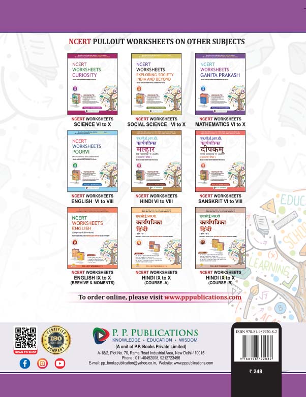 NCERT Worksheets Poorvi English Class 7