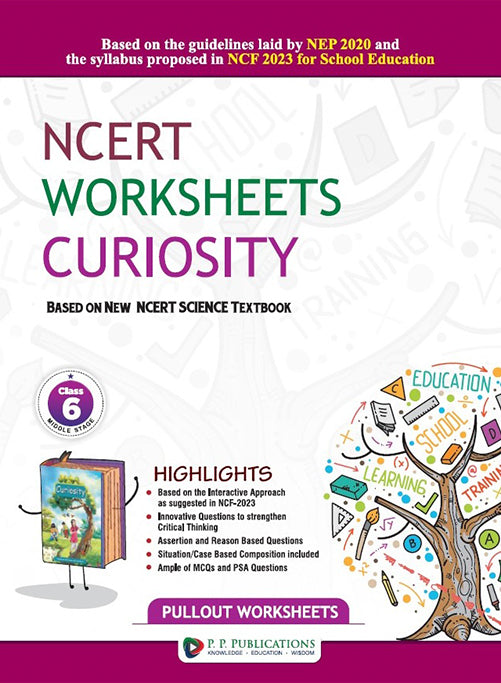 NCERT Worksheets Curiosity VI (Science)