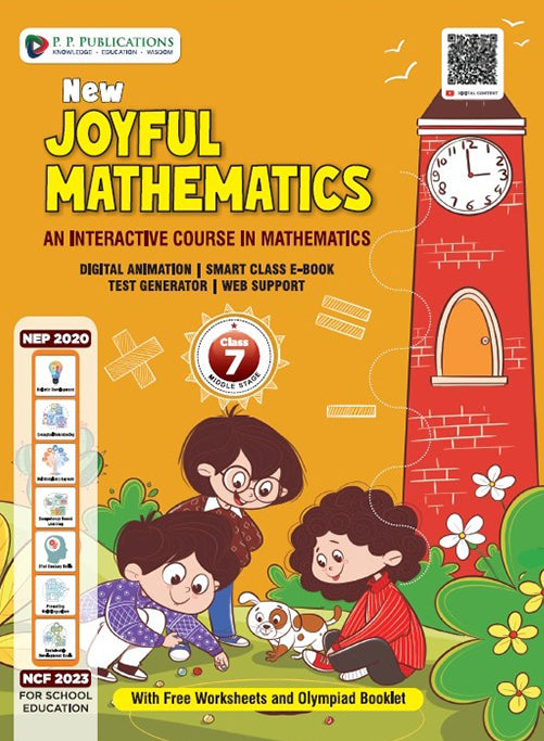 New Joyful Mathmatics VII (with free worksheet & olympiad booklet)