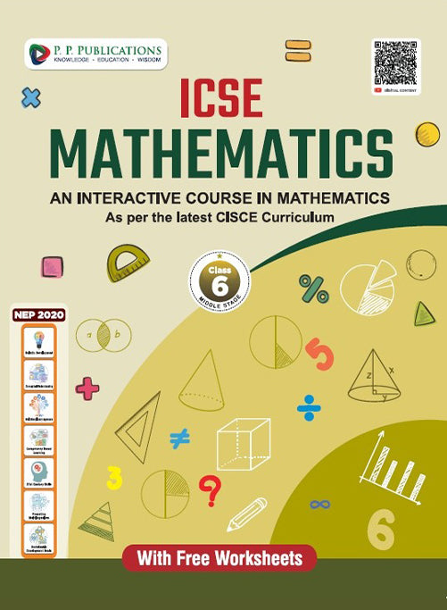 ICSE Mathematics VI (with free worksheets)