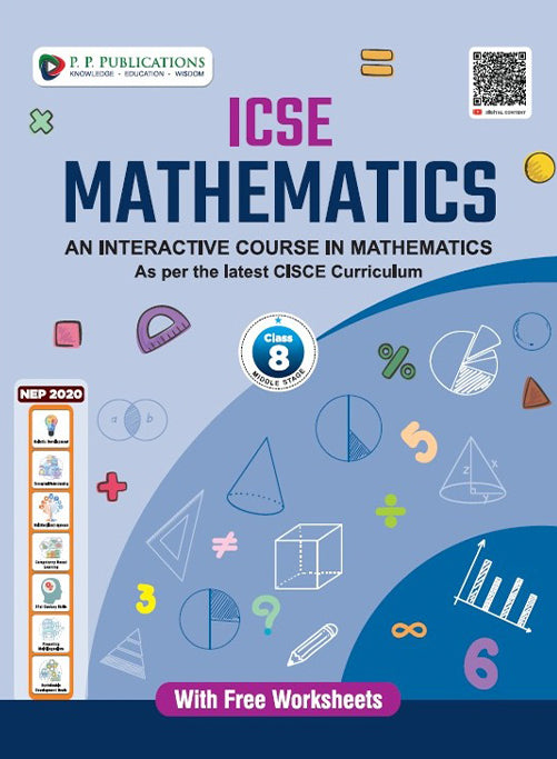 ICSE Mathematics VIII (with free worksheets)