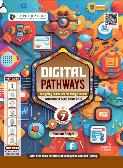 Digital Pathways (with free AI & coding Booklet) VII (Computer)