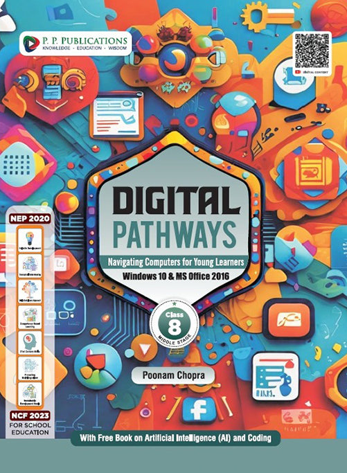 Digital Pathways (with free AI & coding Booklet)VIII (Computer)