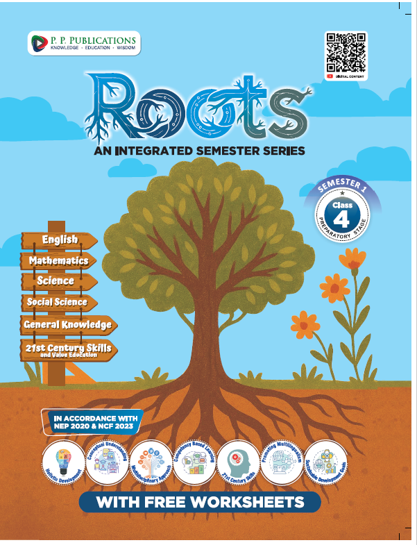 Classroom Roots ROOTS (SET OF 3 BOOKS) CLASS-4 – P.P. Books Private Limited