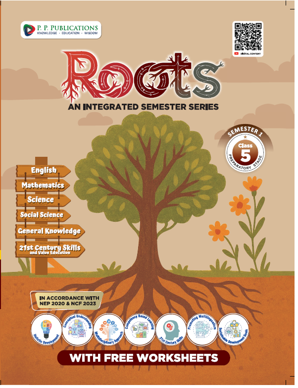 ROOTS (SET OF 3 BOOKS) CLASS-5