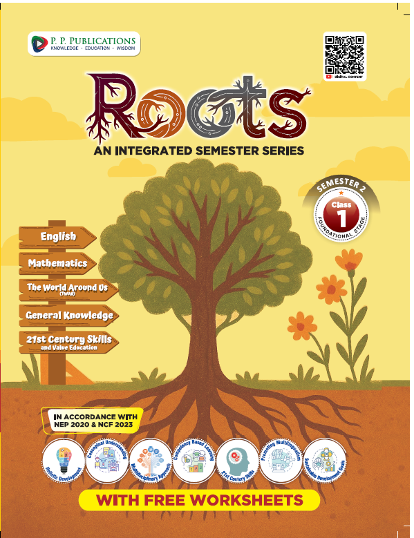ROOTS (SET OF 3 BOOKS) CLASS-1