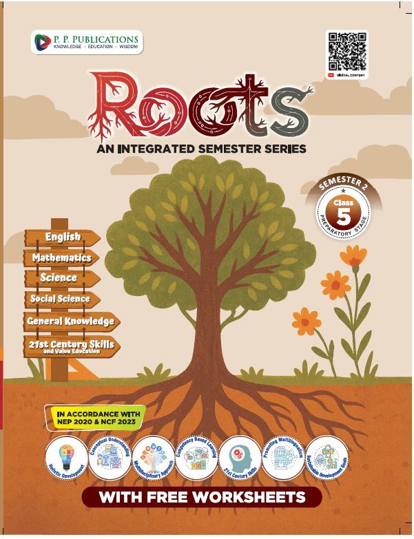 ROOTS (SET OF 3 BOOKS) CLASS-5