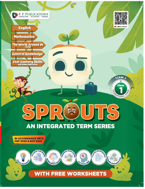 SPROUTS (SET OF 4 BOOKS) CLASS-1
