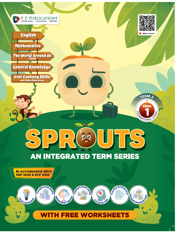SPROUTS (SET OF 4 BOOKS) CLASS-1