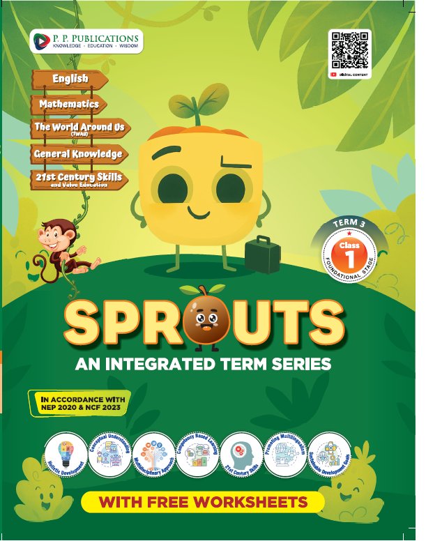 SPROUTS (SET OF 4 BOOKS) CLASS-1
