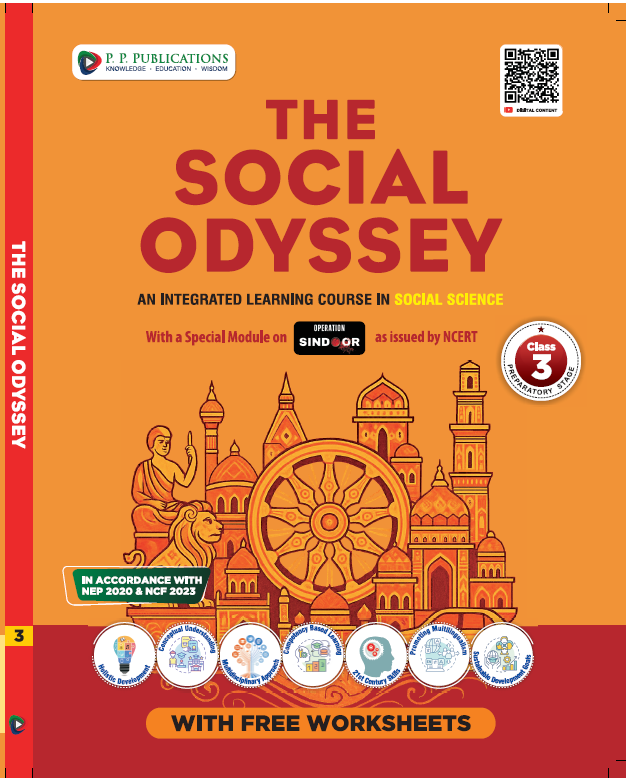 THE SOCIAL ODYSSEY CLASS-3 (WITH FREE WORKSHEETS & OPERATION SINDOOR MODULE)