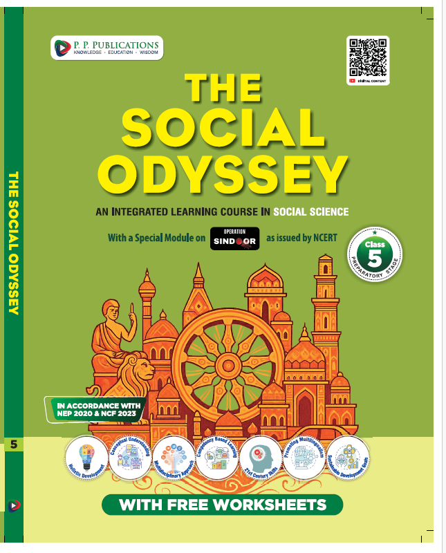THE SOCIAL ODYSSEY CLASS-5 (WITH FREE WORKSHEETS & OPERATION SINDOOR MODULE)