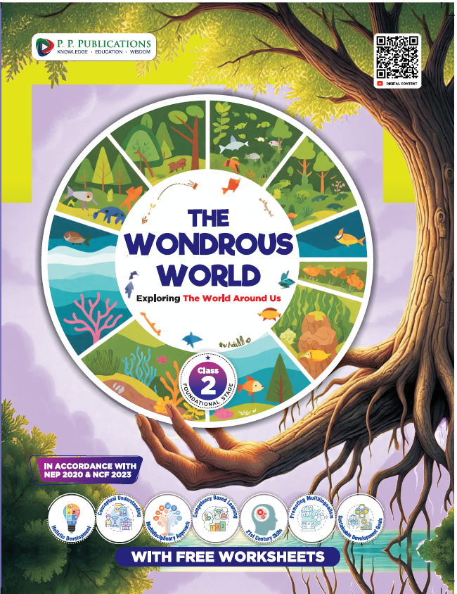 THE WONDROUS WORLD 2 WITH FREE WORKSHEETS P P Books Private Limited the-wondrous-world-2-with-free-worksheets-p-p-books-private-limited