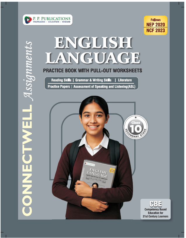 CBSE ENGLISH LANGUAGE PRACTICE BOOK WITH PULL-OUT WORKSHEETS CLASS-10