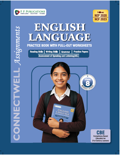 CBSE ENGLISH LANGUAGE PRACTICE BOOK WITH PULL-OUT WORKSHEETS CLASS-8