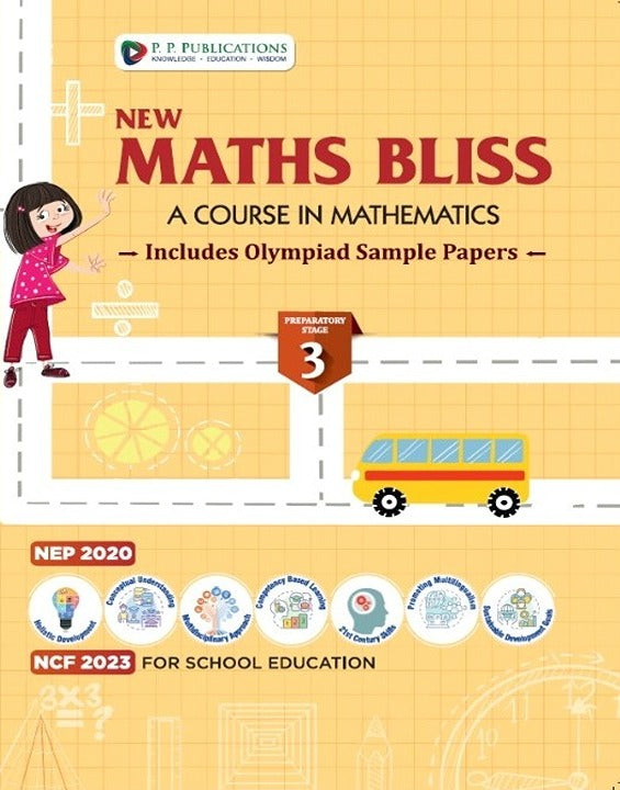 New Maths Bliss-3 With Worksheet