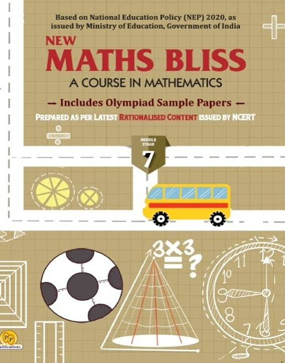 New Maths Bliss-7 With Worksheet